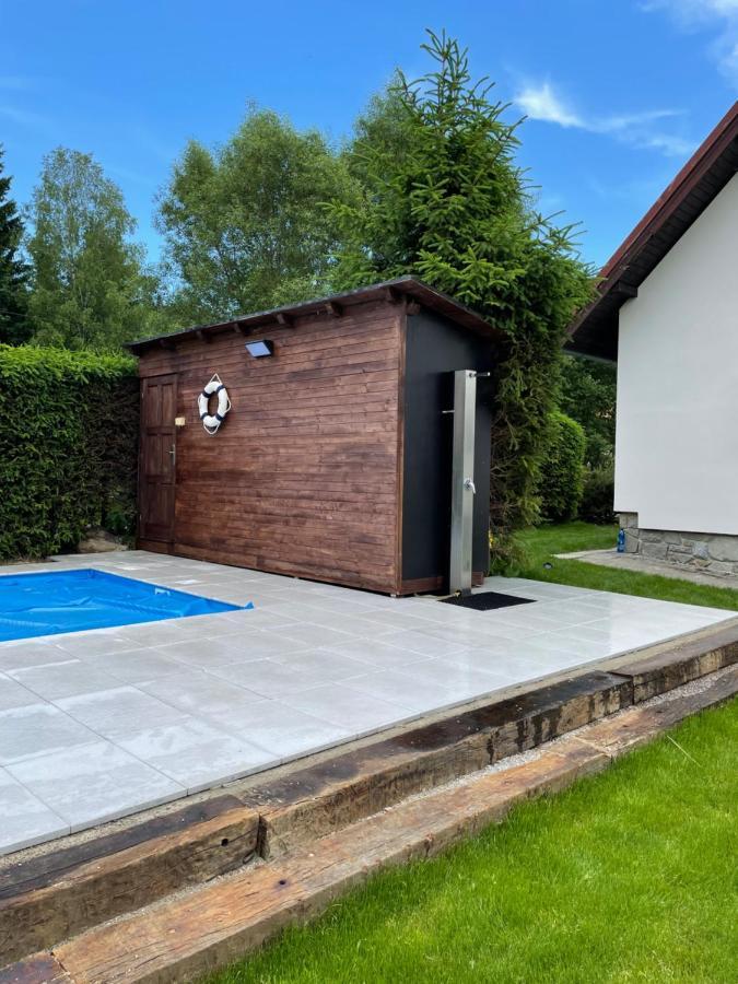 Holiday House Lipno-Slupecna ليبنو ناد فلتافو المظهر الخارجي الصورة