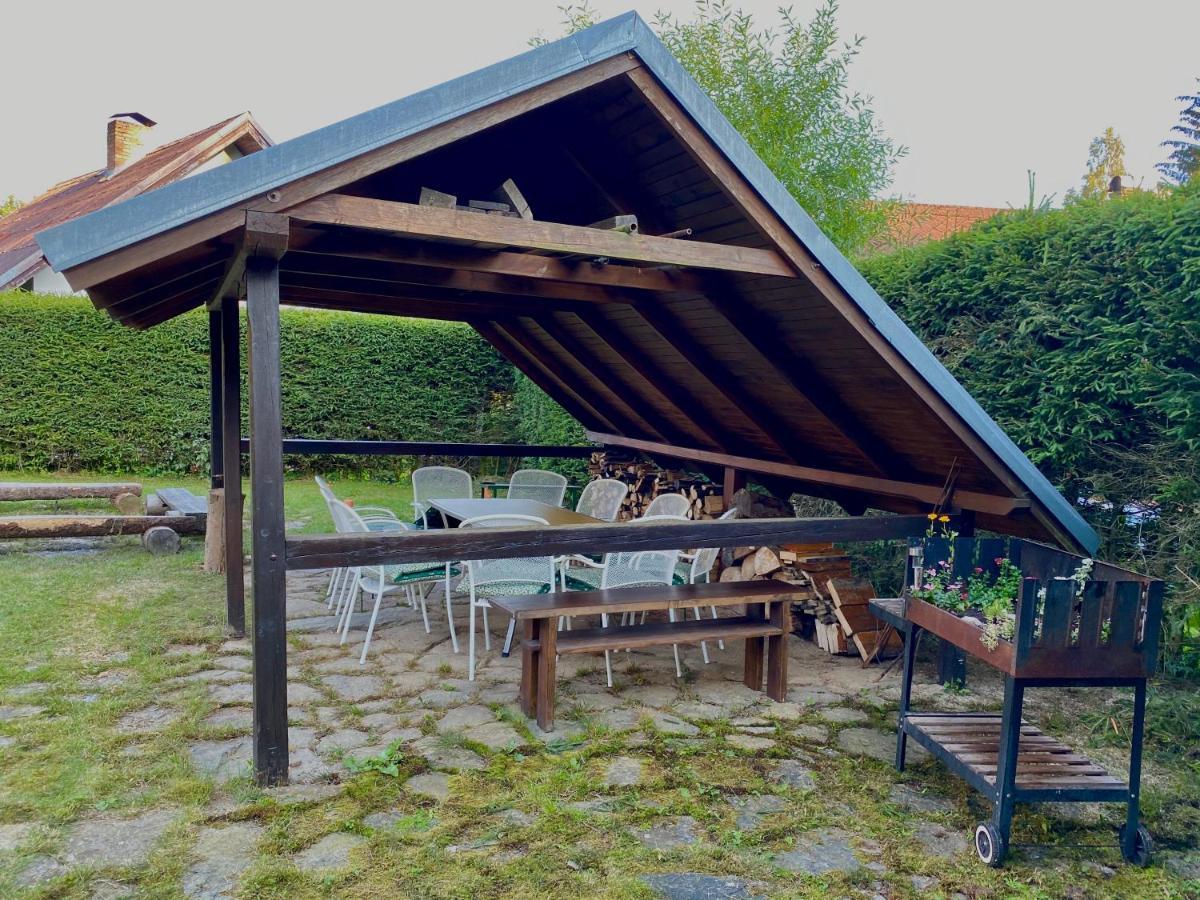Holiday House Lipno-Slupecna ليبنو ناد فلتافو المظهر الخارجي الصورة