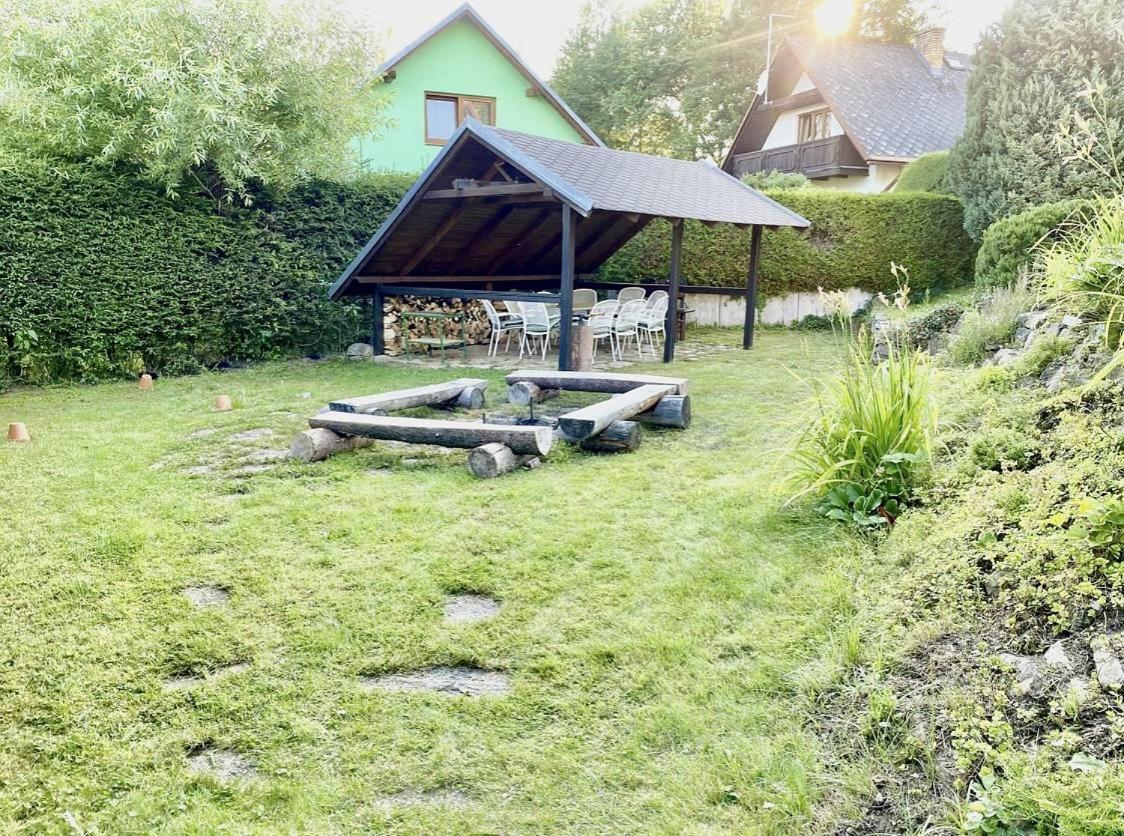 Holiday House Lipno-Slupecna ليبنو ناد فلتافو المظهر الخارجي الصورة