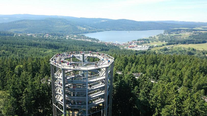 Holiday House Lipno-Slupecna ليبنو ناد فلتافو المظهر الخارجي الصورة