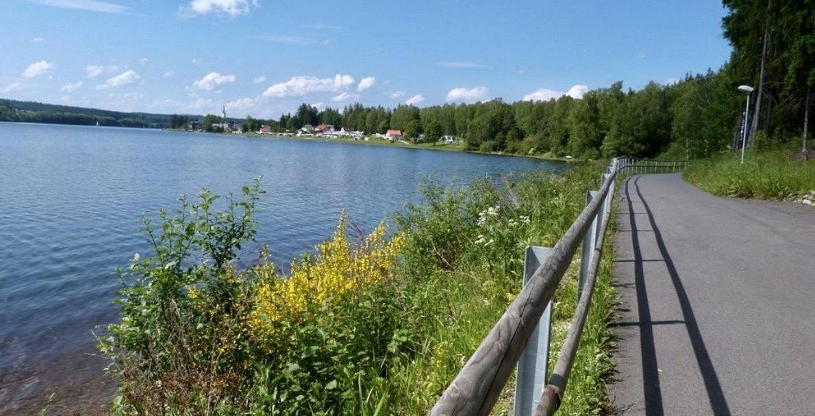 Holiday House Lipno-Slupecna ليبنو ناد فلتافو المظهر الخارجي الصورة