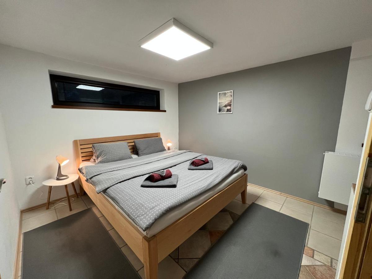 Holiday House Lipno-Slupecna ليبنو ناد فلتافو المظهر الخارجي الصورة